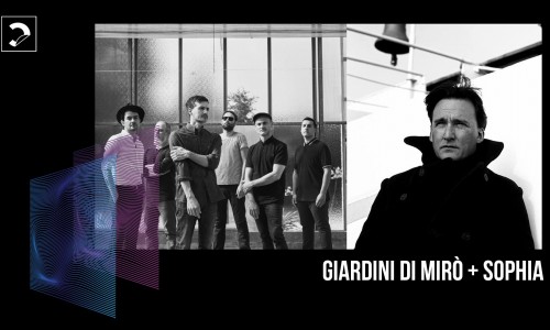 Giardini di Mirò + Sophia al Circolo della Musica, giovedì 28 novembre